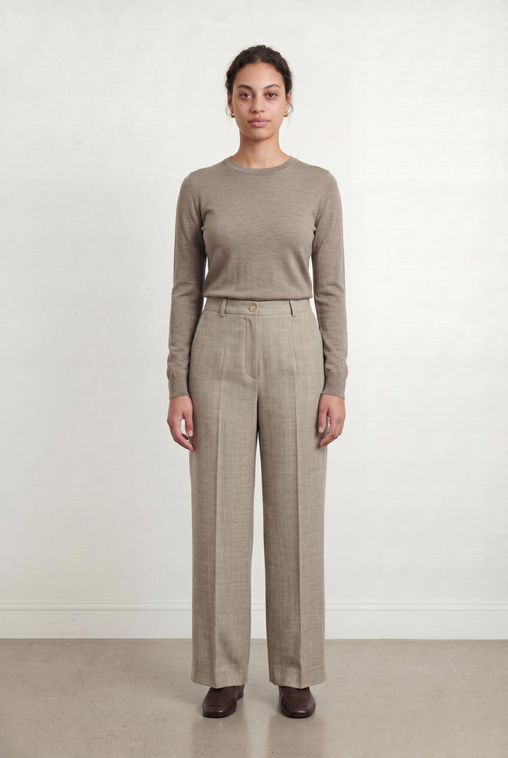 Pantalon Habillé Gris - Taille L/40 de la marque Gerard Darel | PARAD85547 - Vendu par Paradigme - Image 1