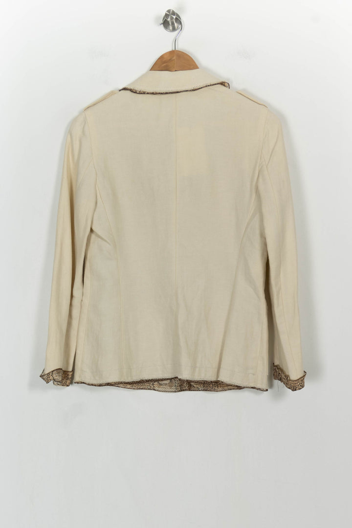 Veste Beige - Taille M/38 de la marque Gerard Darel | PARAD85548 - Vendu par Paradigme - Image 4