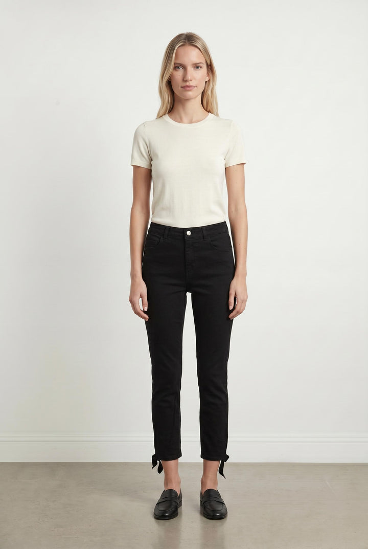 Jean Noir - Taille M/38 de la marque Claudie Pierlot | PARAD85550 - Vendu par Paradigme - Image 1