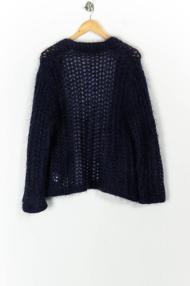 Cardigan Bleu - Taille S/36 de la marque Gerard Darel | PARAD85551 - Vendu par Paradigme - Image 4