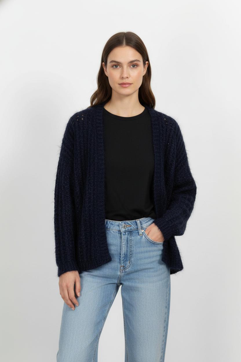Cardigan Bleu - Taille S/36 de la marque Gerard Darel | PARAD85551 - Vendu par Paradigme - Image 1