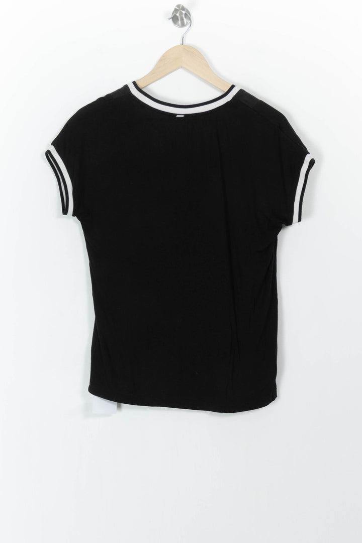 Tee-shirt noir et blanc - Taille S/36 de la marque IKKS | PARAD85552 - Vendu par Paradigme - Image 4