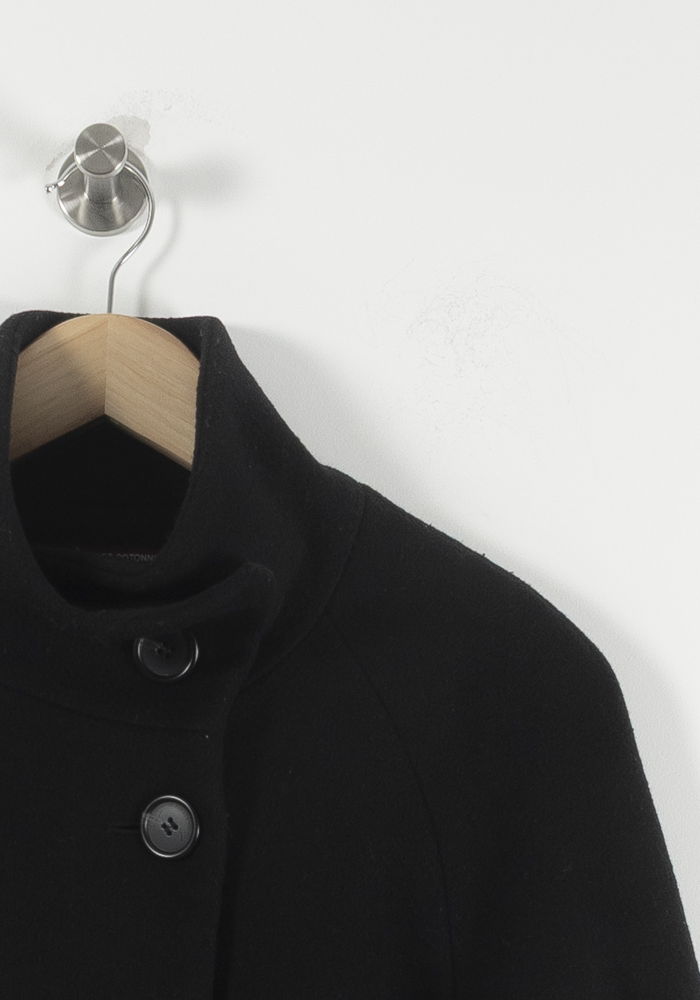 Manteau Noir - Taille S/36 de la marque Comptoir des Cotonniers | PARAD85553 - Vendu par Paradigme - Image 3