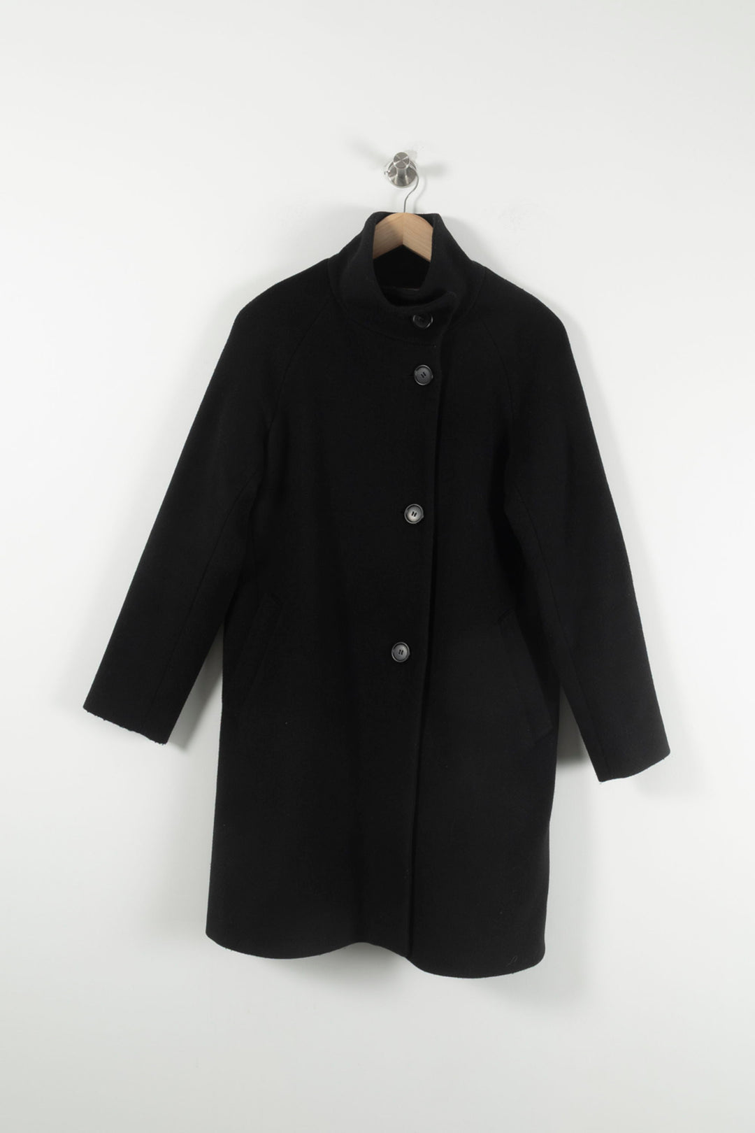 Manteau Noir - Taille S/36 de la marque Comptoir des Cotonniers | PARAD85553 - Vendu par Paradigme - Image 2