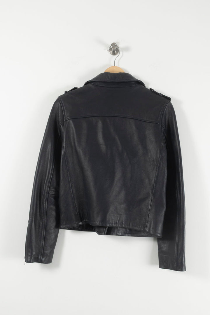 Perfecto Noir - Taille M/38 de la marque Claudie Pierlot | PARAD85554 - Vendu par Paradigme - Image 4