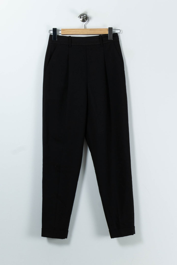 Pantalon Noir - Taille XS/34 de la marque Caroll | PARAD85557 - Vendu par Paradigme - Image 2