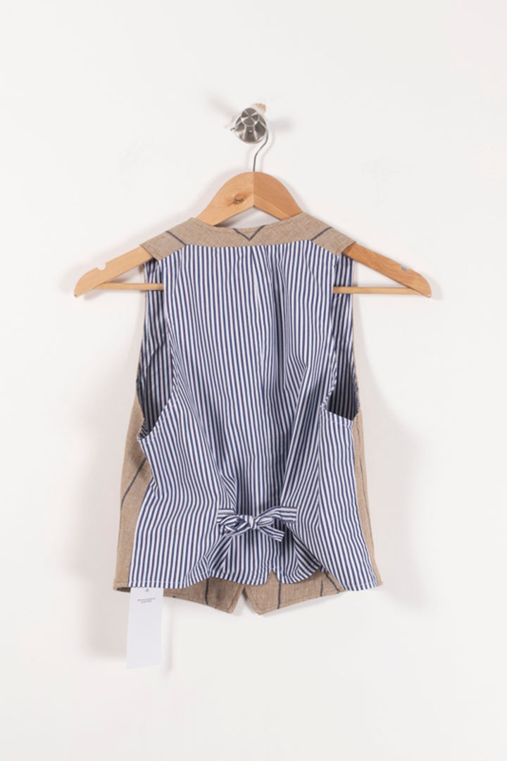 Gilet Marron et Bleu - Taille M/38 de la marque Diega | PARAD85559 - Vendu par Paradigme - Image 4