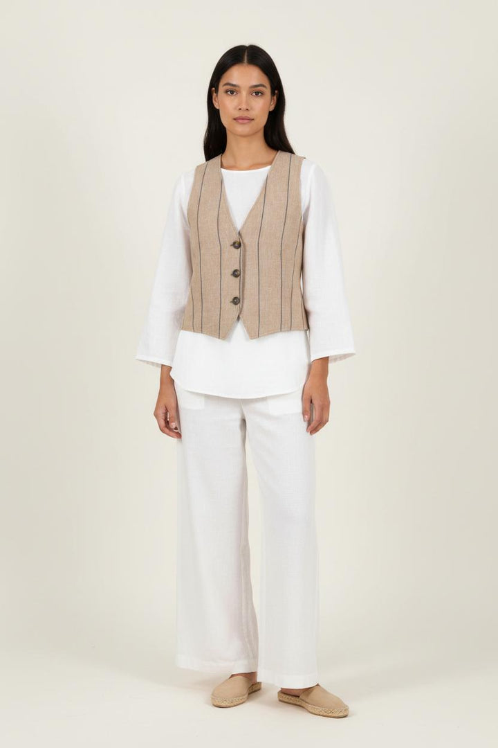 Gilet Marron et Bleu - Taille M/38 de la marque Diega | PARAD85559 - Vendu par Paradigme - Image 1
