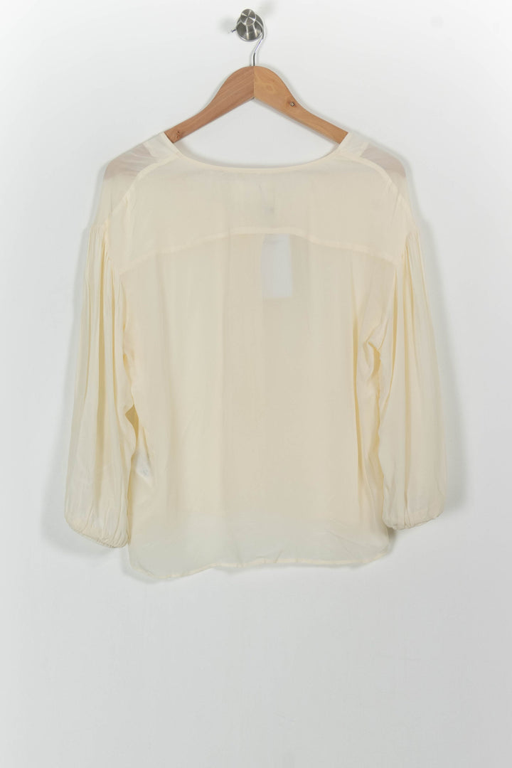Blouse Beige - Taille S/36 de la marque ba&sh | PARAD85560 - Vendu par Paradigme - Image 4