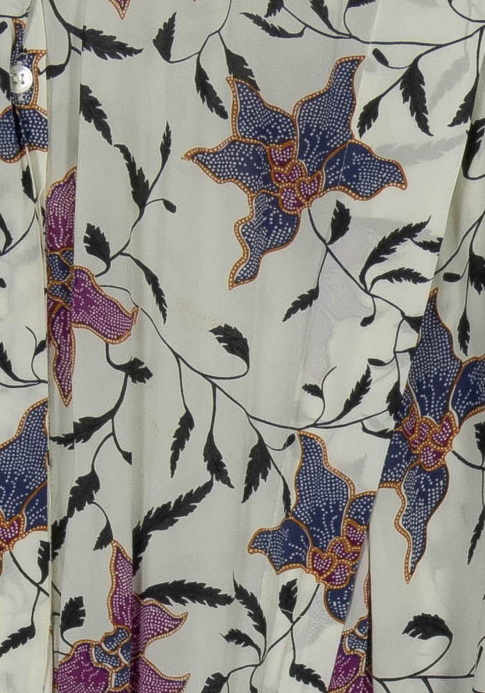 Robe Longue Blanche et Violette - Taille S/36 de la marque Isabel Marant étoile | PARAD85561 - Vendu par Paradigme - Image 3