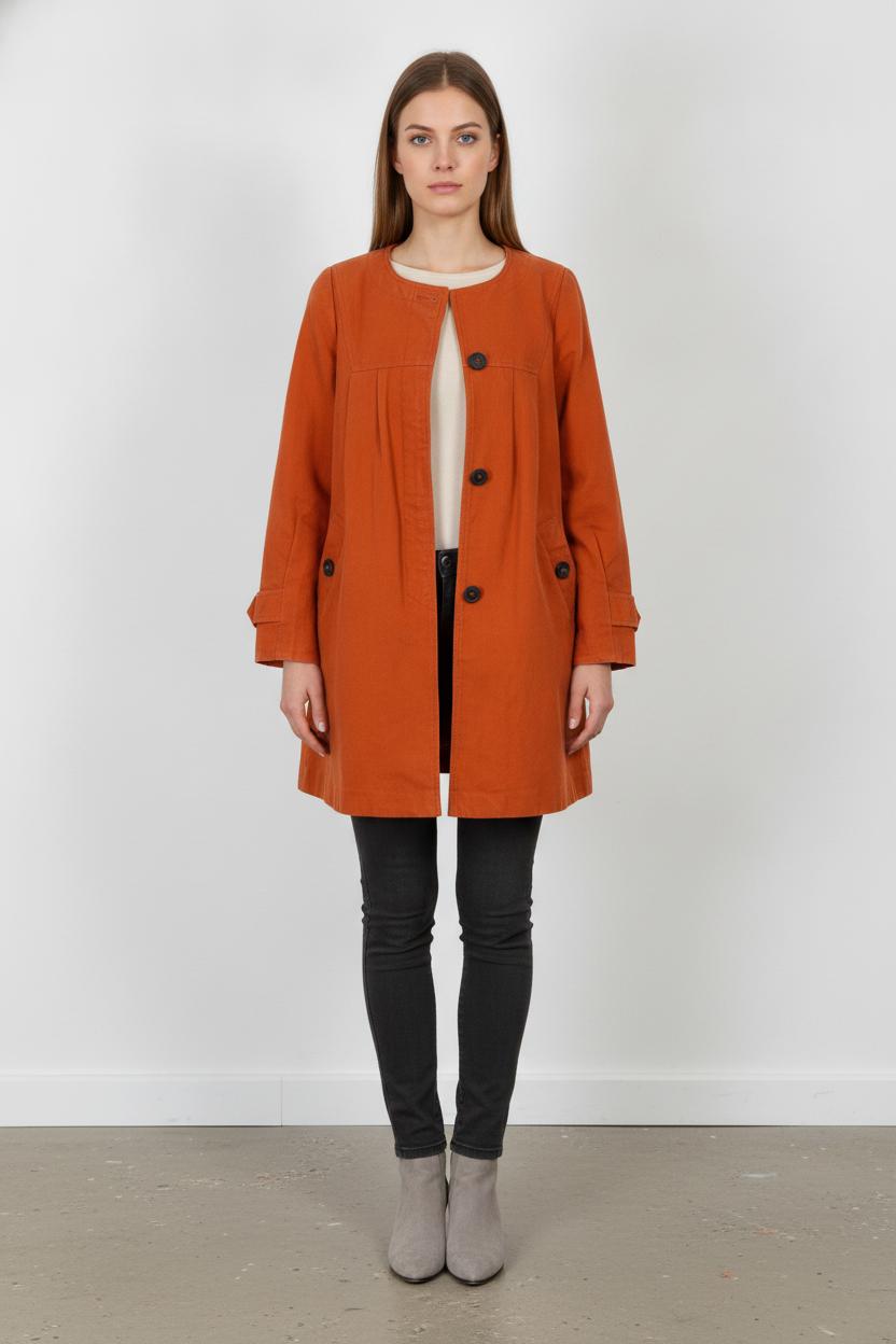 Manteau Orange - Taille S/36 de la marque Comptoir des Cotonniers | PARAD85570 - Vendu par Paradigme - Image 1