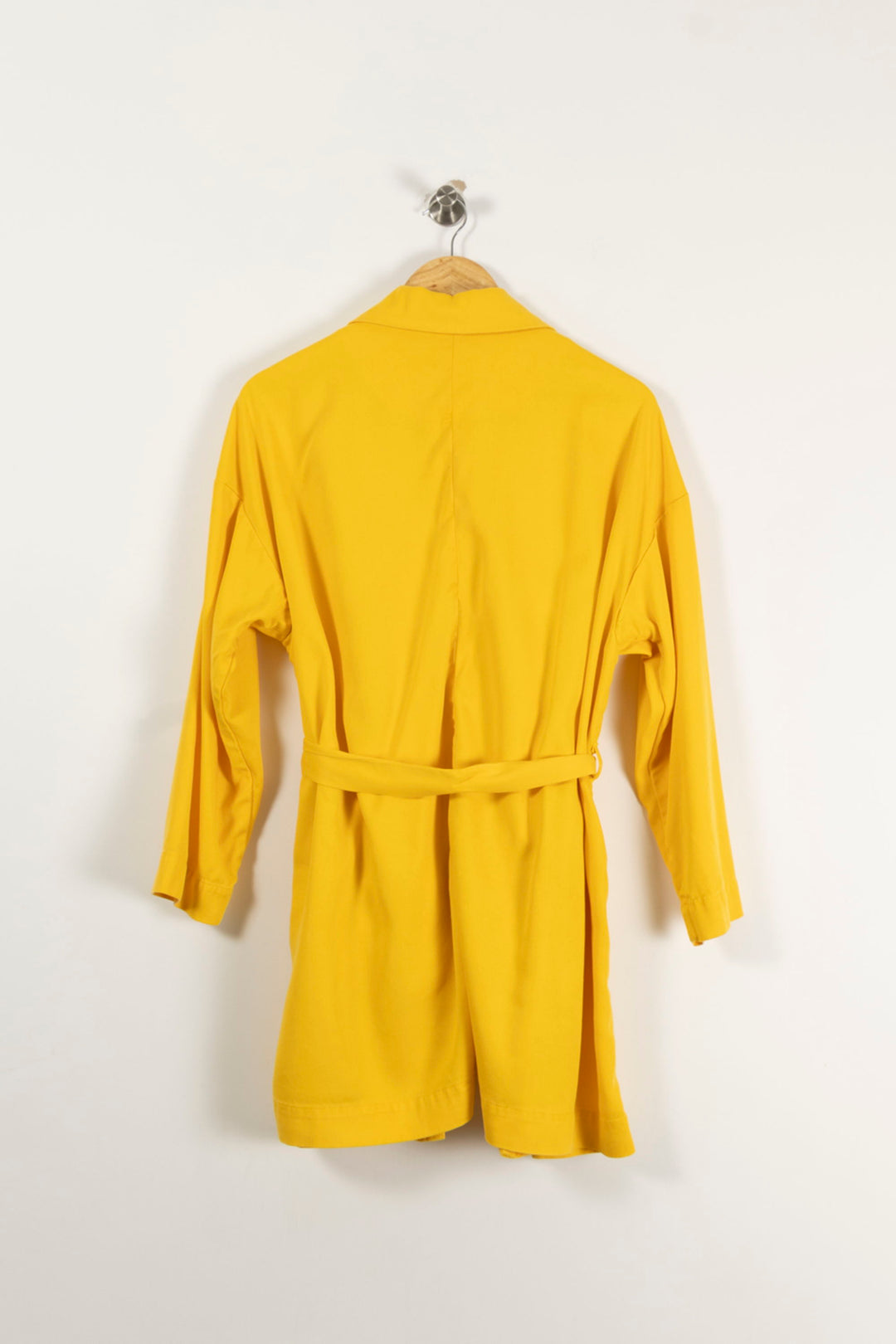 Trench Jaune - Taille S/36 de la marque American Vintage | PARAD85572 - Vendu par Paradigme - Image 4