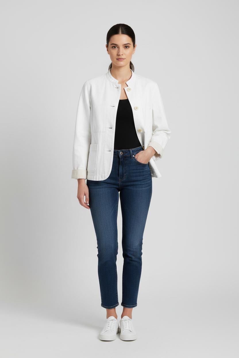 Veste Blanche - Taille S/36 de la marque Comptoir des Cotonniers | PARAD85581 - Vendu par Paradigme - Image 1