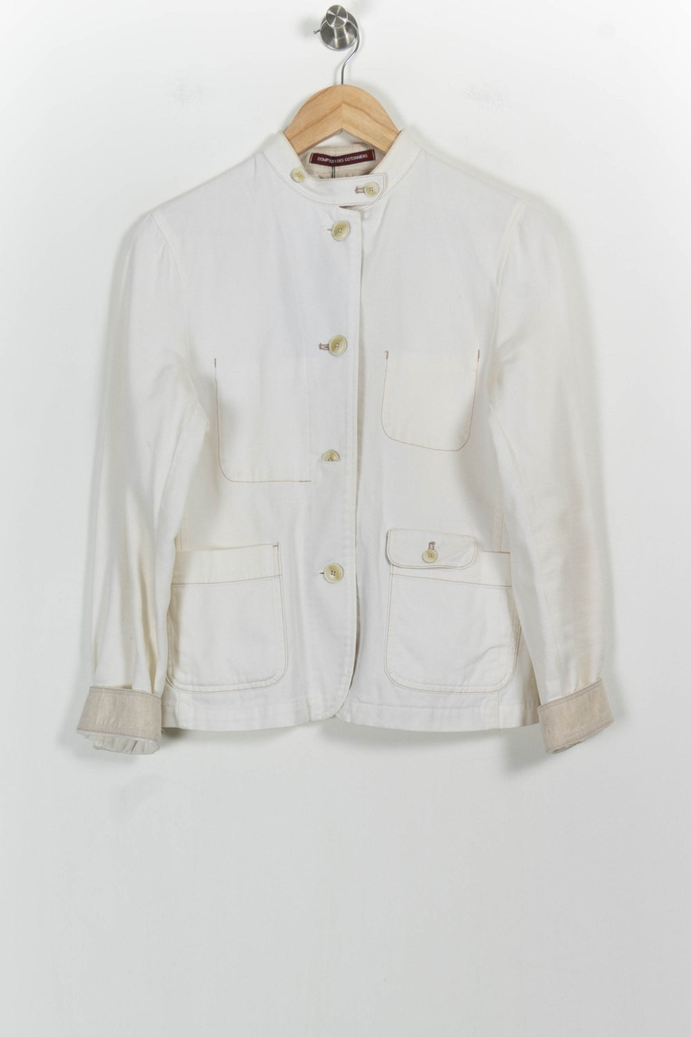 Veste Blanche - Taille S/36 de la marque Comptoir des Cotonniers | PARAD85581 - Vendu par Paradigme - Image 2