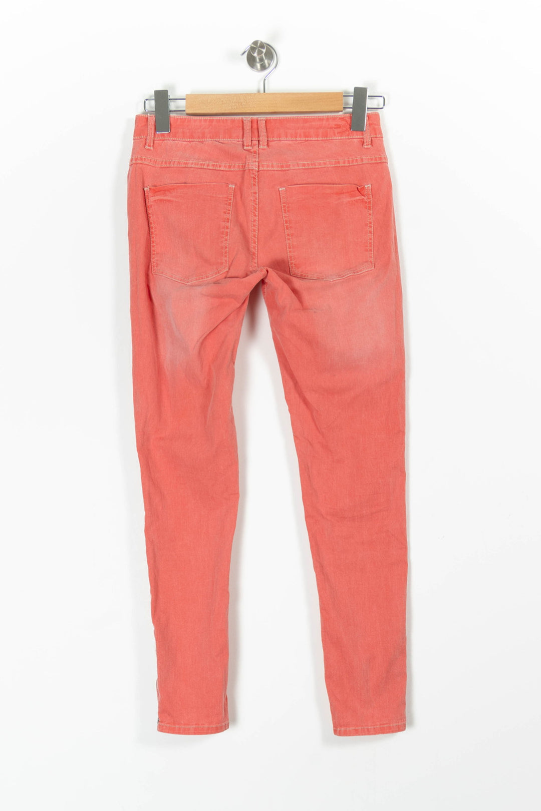 Jean Slim Rouge - Taille S/36 de la marque Sandro | PARAD85587 - Vendu par Paradigme - Image 4