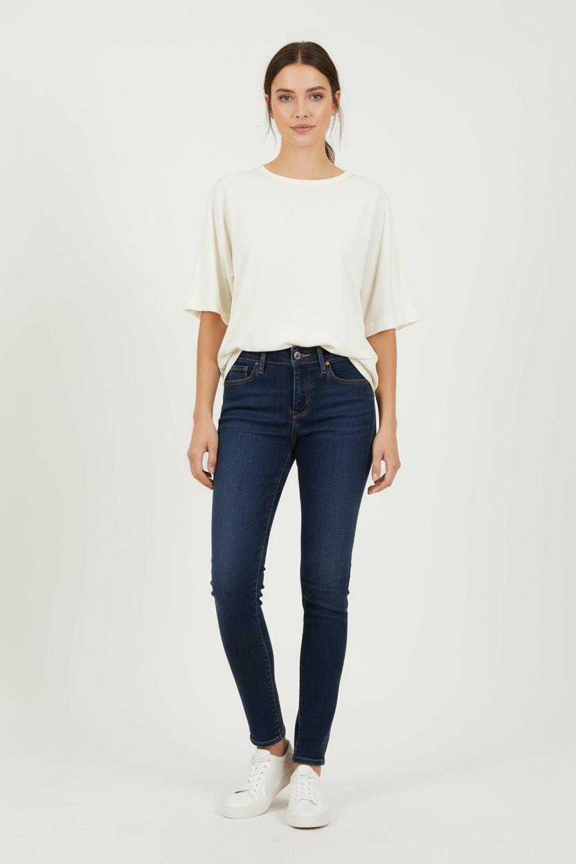 Jean Skinny Bleu - Taille S/36 de la marque Levi's | PARAD85593 - Vendu par Paradigme - Image 1