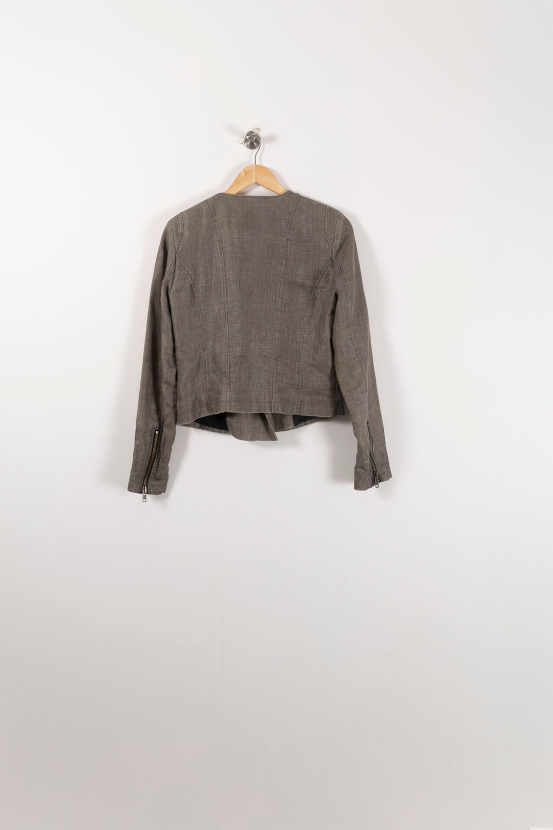 Veste Grise - Taille S/36 de la marque IKKS | PARAD85595 - Vendu par Paradigme - Image 4