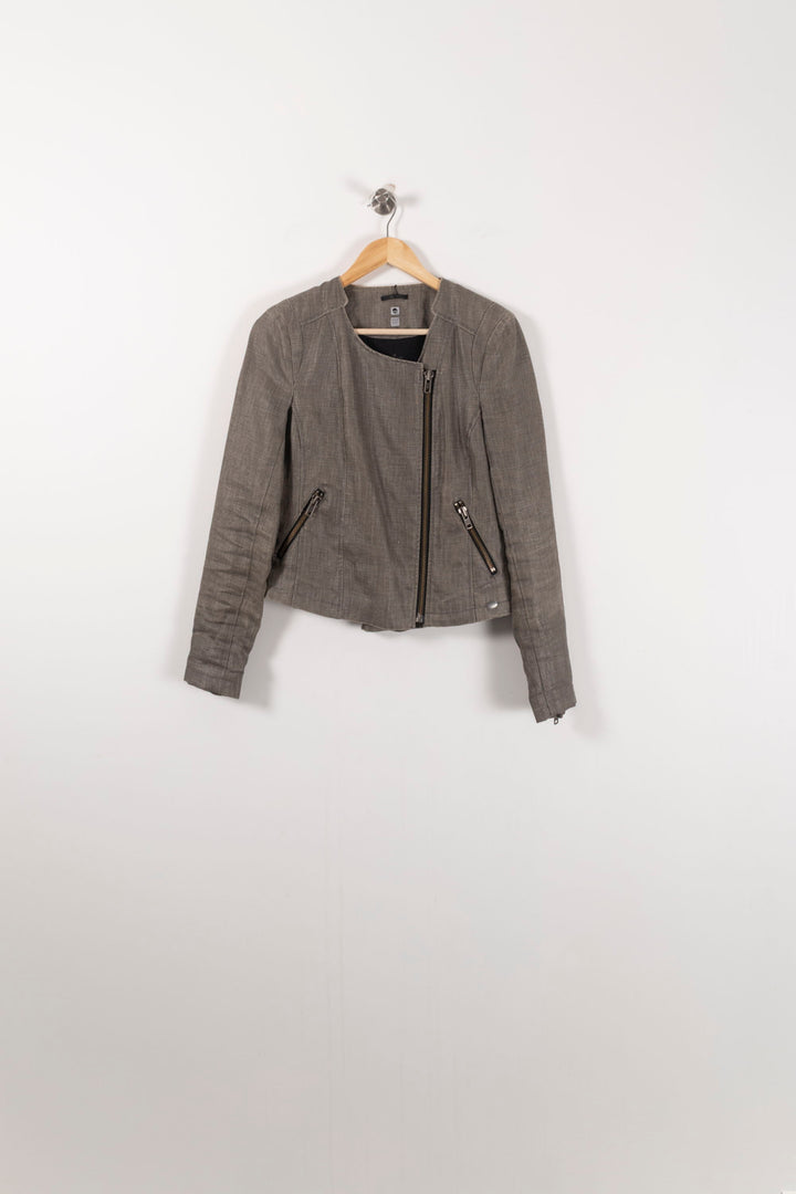 Veste Grise - Taille S/36 de la marque IKKS | PARAD85595 - Vendu par Paradigme - Image 2