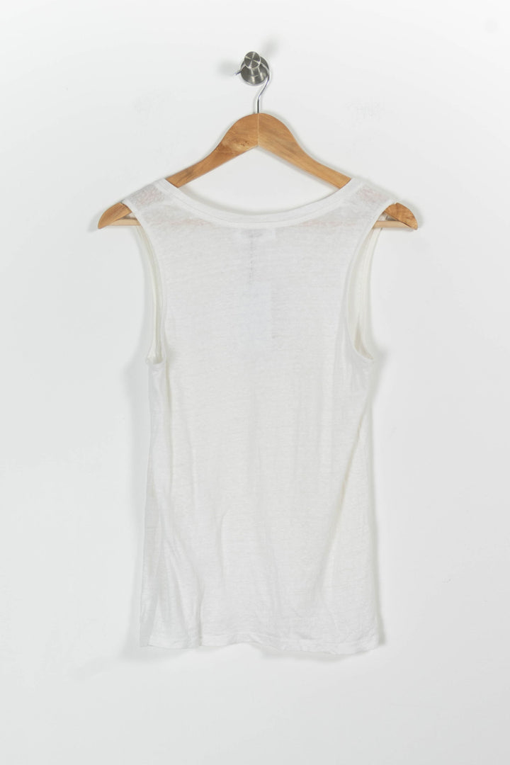 Débardeur Blanc - Taille S/36 de la marque Notshy Cashmere | PARAD85600 - Vendu par Paradigme - Image 4