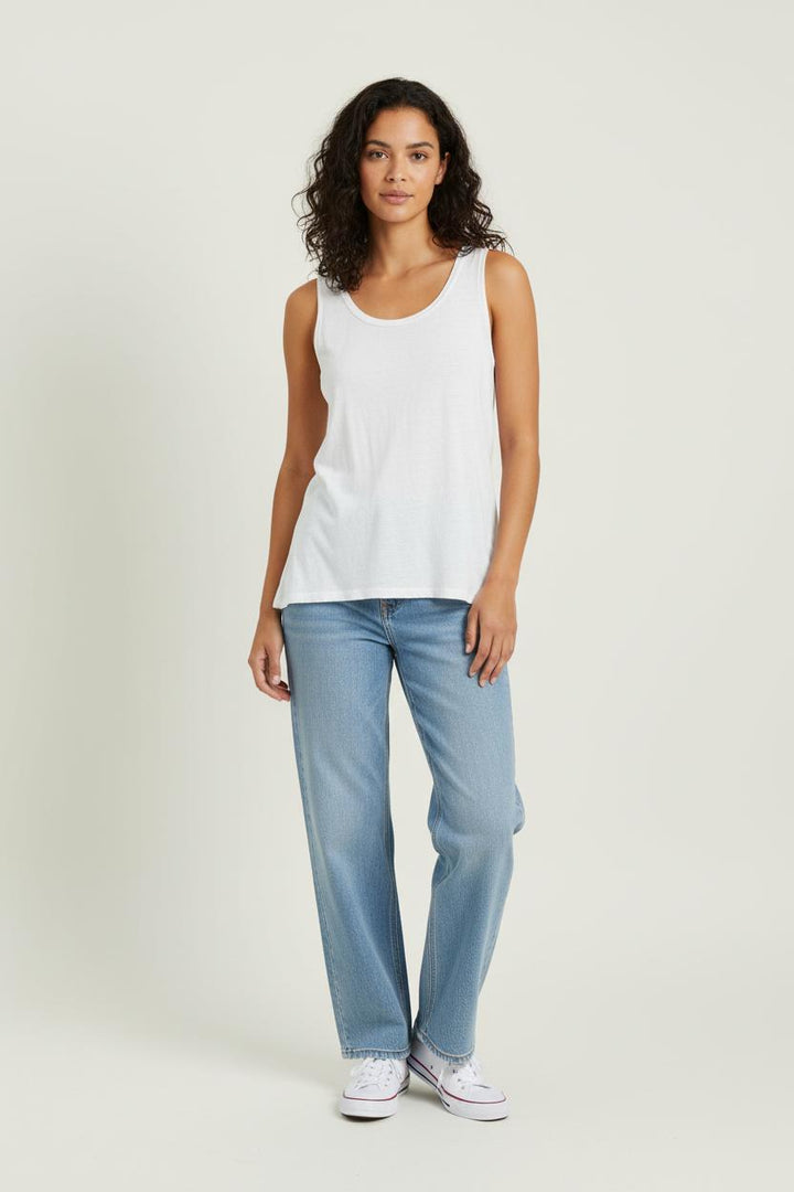 Débardeur Blanc - Taille S/36 de la marque Notshy Cashmere | PARAD85600 - Vendu par Paradigme - Image 1