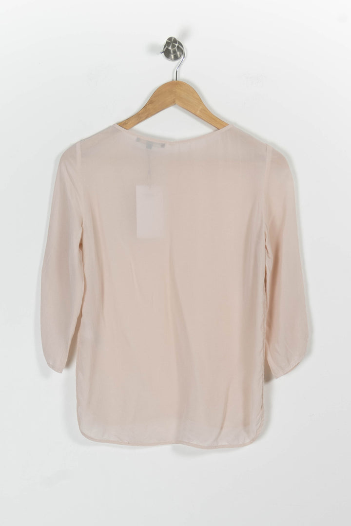 Blouse Rose - Taille S/36 de la marque Maje | PARAD85603 - Vendu par Paradigme - Image 4