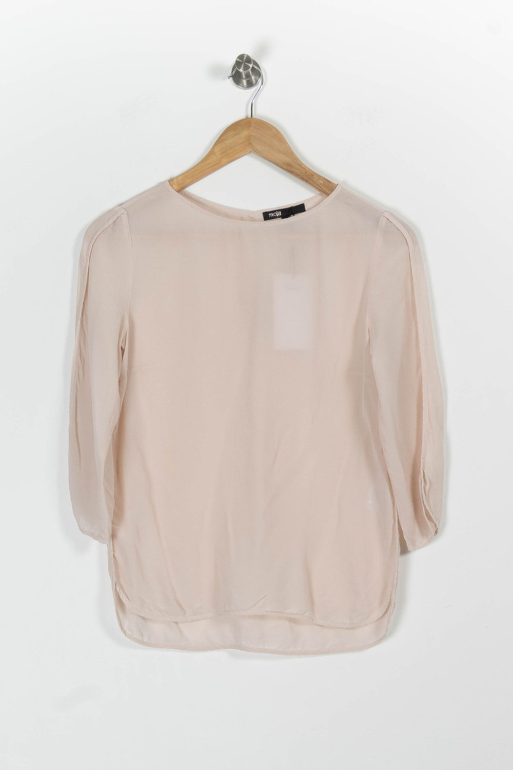 Blouse Rose - Taille S/36 de la marque Maje | PARAD85603 - Vendu par Paradigme - Image 2