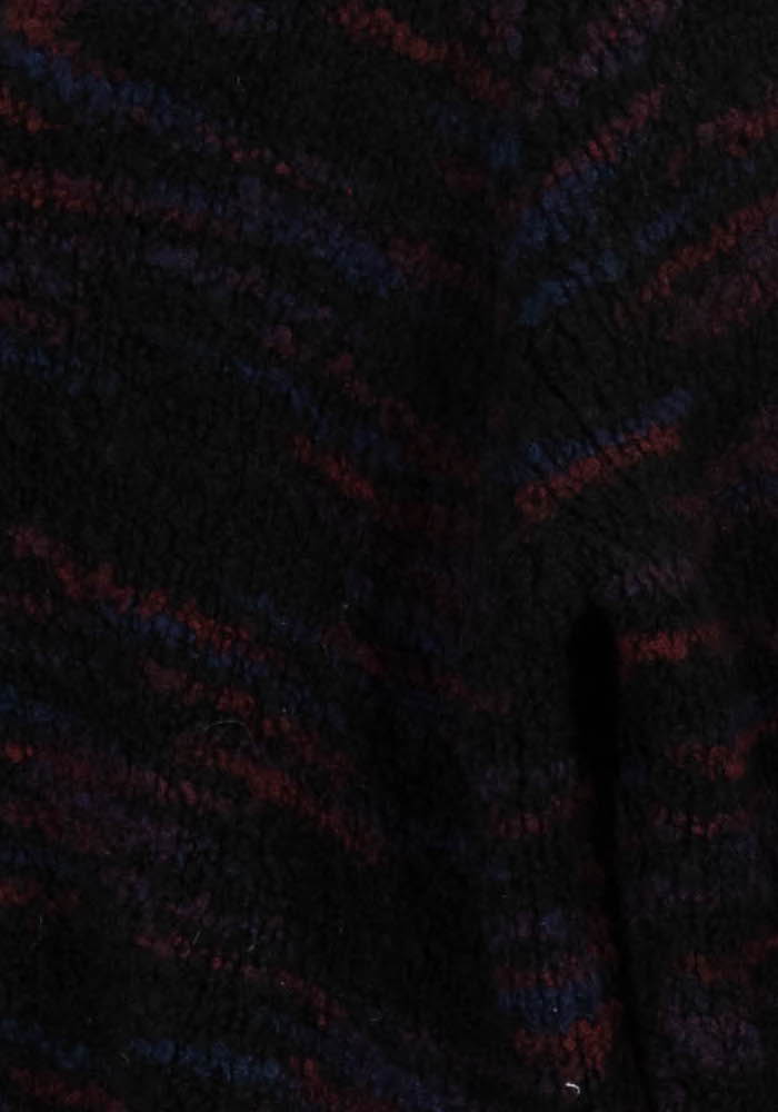 Cardigan Violet et Noir - Taille M/38 de la marque La Fée Maraboutée | PARAD85604 - Vendu par Paradigme - Image 3