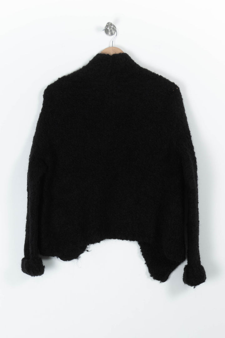 Cardigan Noir - Taille M/38 de la marque American Vintage | PARAD85605 - Vendu par Paradigme - Image 4