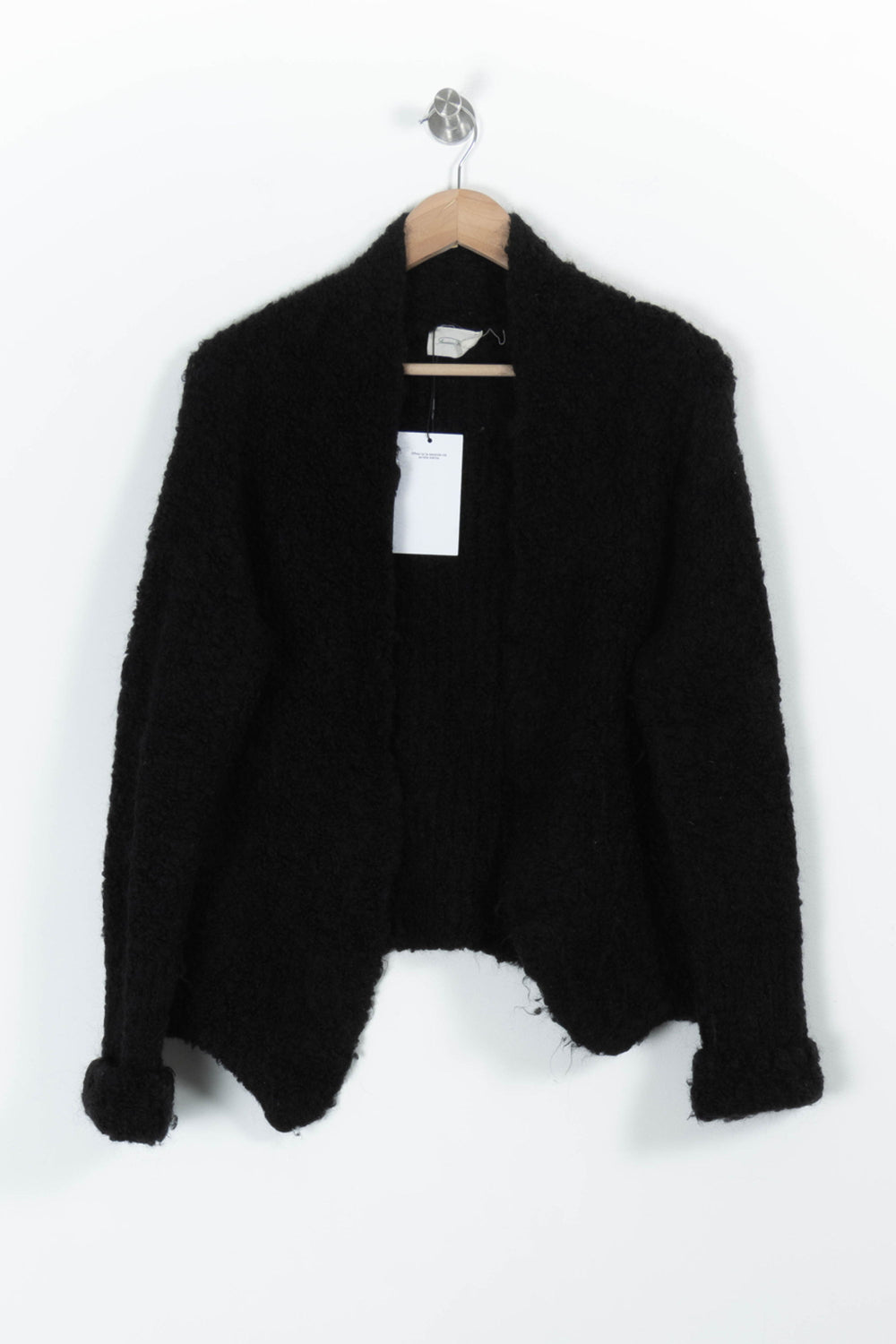 Cardigan Noir - Taille M/38 de la marque American Vintage | PARAD85605 - Vendu par Paradigme - Image 2