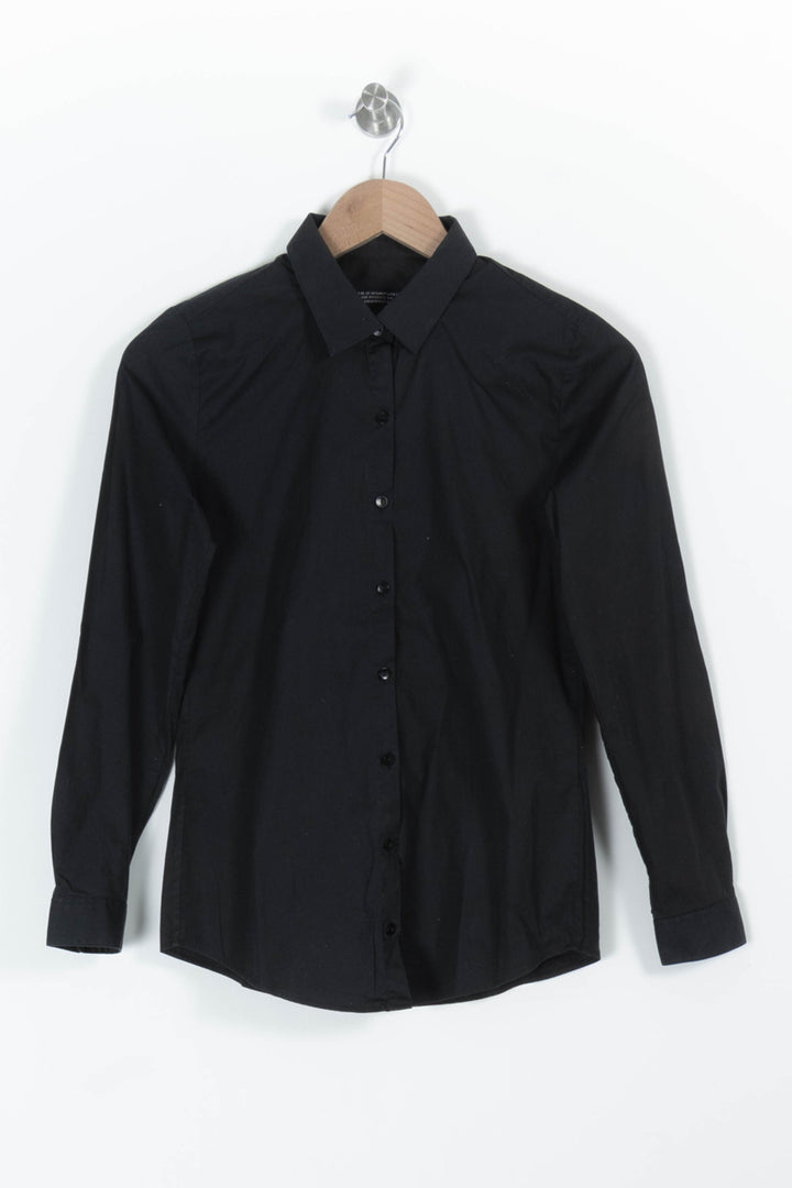 Chemise Noire - Taille XS/34 de la marque The Kooples | PARAD85607 - Vendu par Paradigme - Image 2