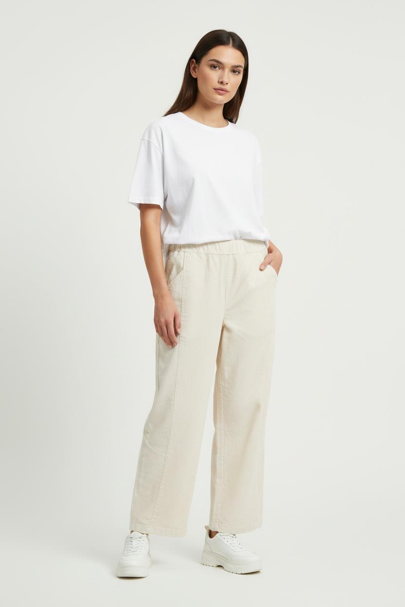 Pantalon Large Beige - Taille L/40 de la marque Humility | PARAD85610 - Vendu par Paradigme - Image 1