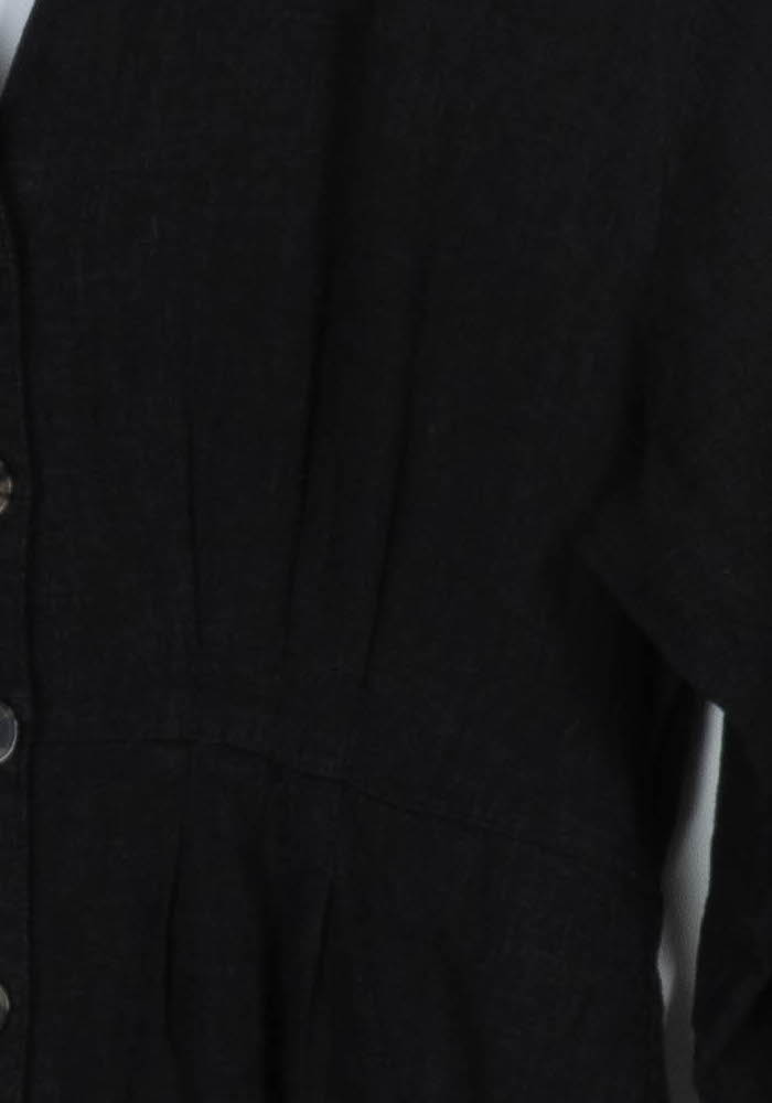 Robe Midi Noire - Taille S/36 de la marque Caroll | PARAD85611 - Vendu par Paradigme - Image 3