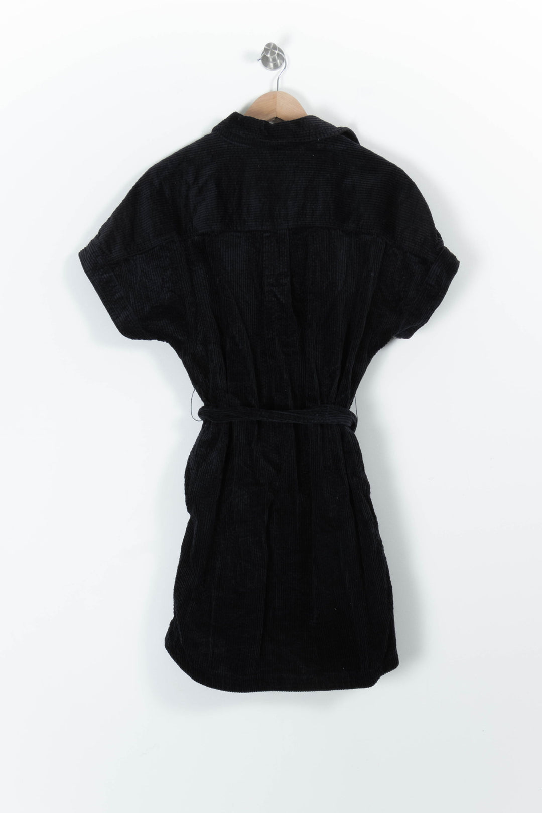 Robe Chemise Noire - Taille M/38 de la marque Caroll | PARAD85613 - Vendu par Paradigme - Image 4