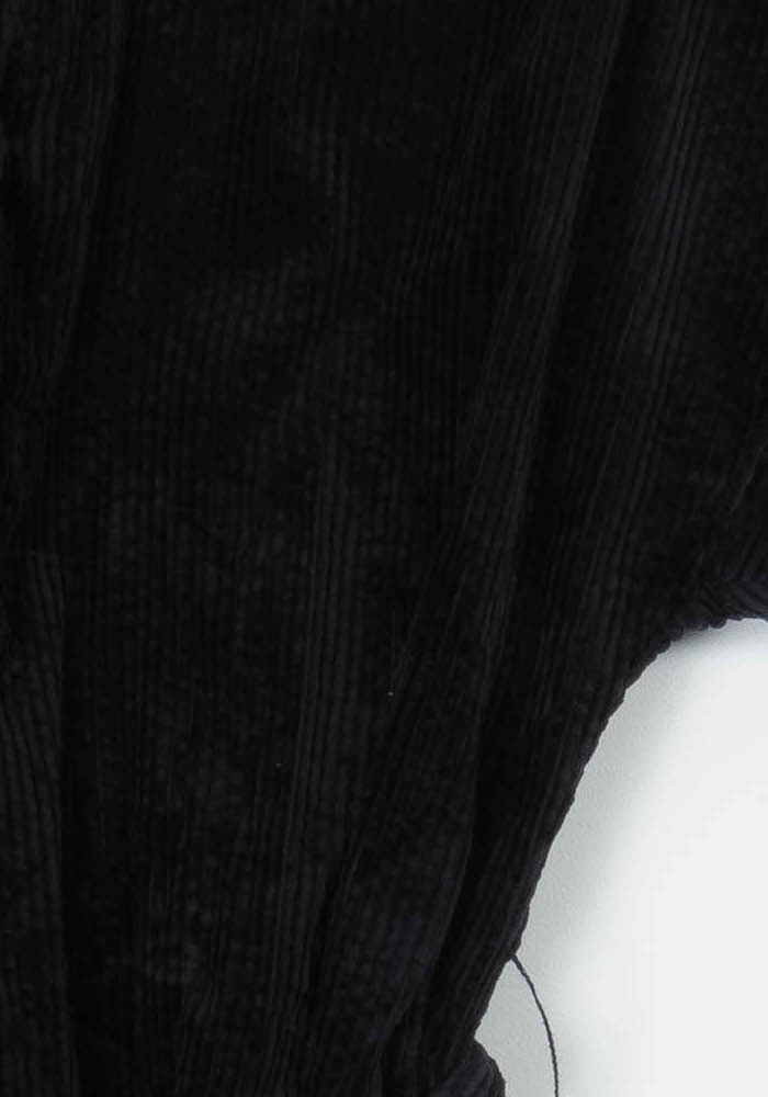 Robe Chemise Noire - Taille M/38 de la marque Caroll | PARAD85613 - Vendu par Paradigme - Image 3