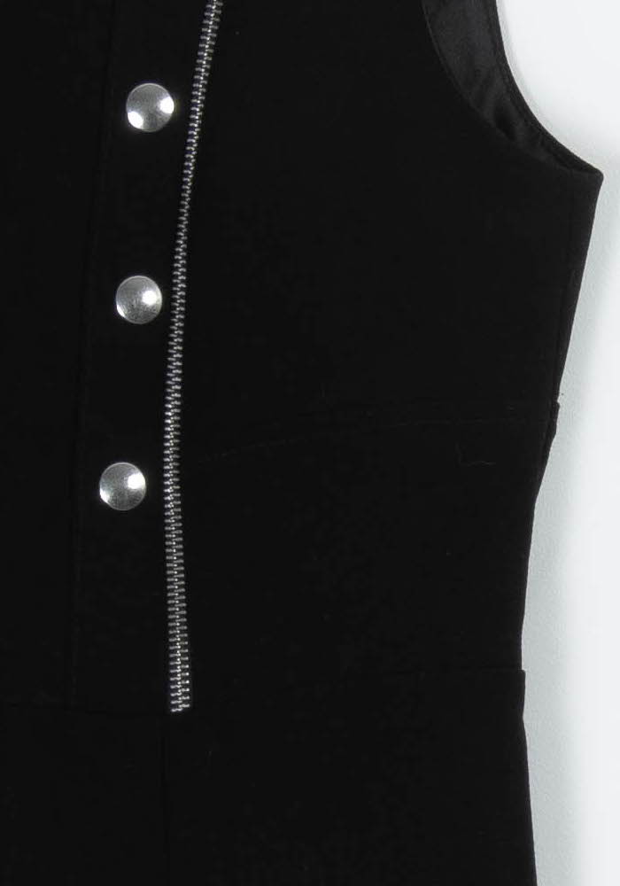 Robe Sans Manches Noire - Taille M/38 de la marque Caroll | PARAD85614 - Vendu par Paradigme - Image 3