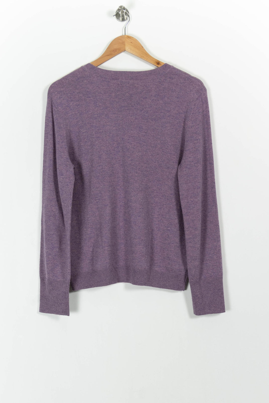 Pull Violet - Taille L/40 de la marque Caroll | PARAD85618 - Vendu par Paradigme - Image 4