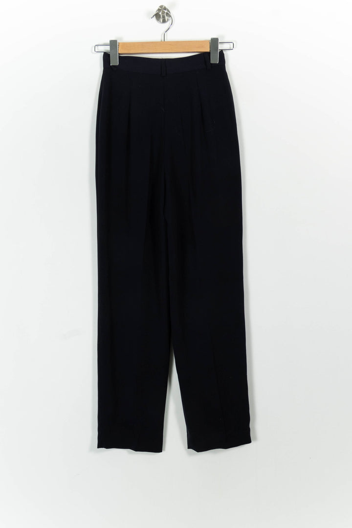 Pantalon De Tailleur Bleu - Taille S/36 de la marque Maison 123 | PARAD85622 - Vendu par Paradigme - Image 4
