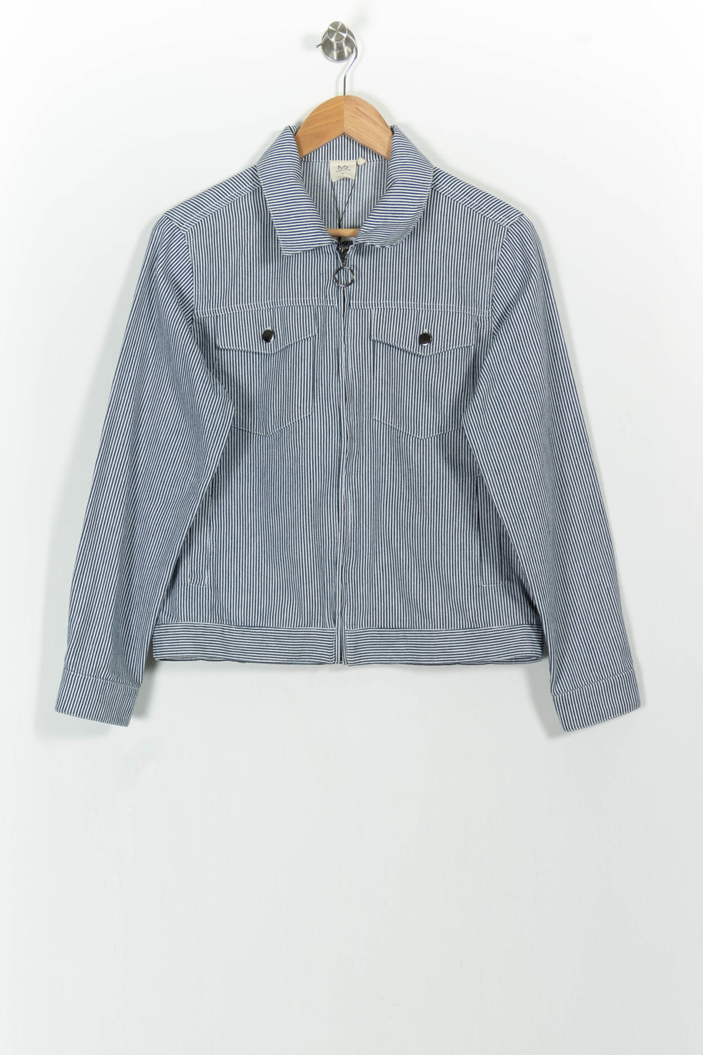 Veste Rayée Bleue et Blanche - Taille M/38 de la marque Marie Sixtine | PARAD85626 - Vendu par Paradigme - Image 2