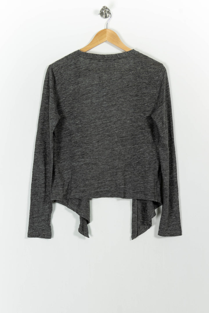 Cardigan Gris - Taille M/38 de la marque IKKS | PARAD85632 - Vendu par Paradigme - Image 4