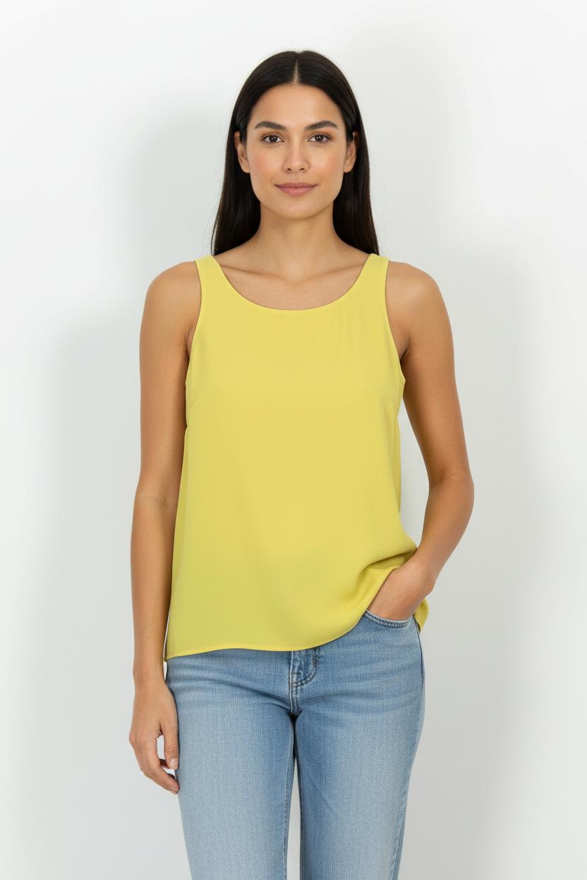 Débardeur Jaune - Taille S/36 de la marque Maison 123 | PARAD85640 - Vendu par Paradigme - Image 1