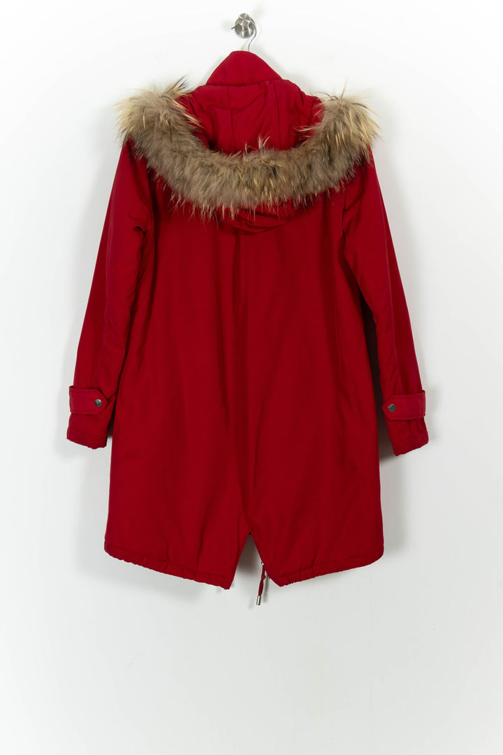 Parka Rouge - Taille S/36 de la marque Maje | PARAD85642 - Vendu par Paradigme - Image 4