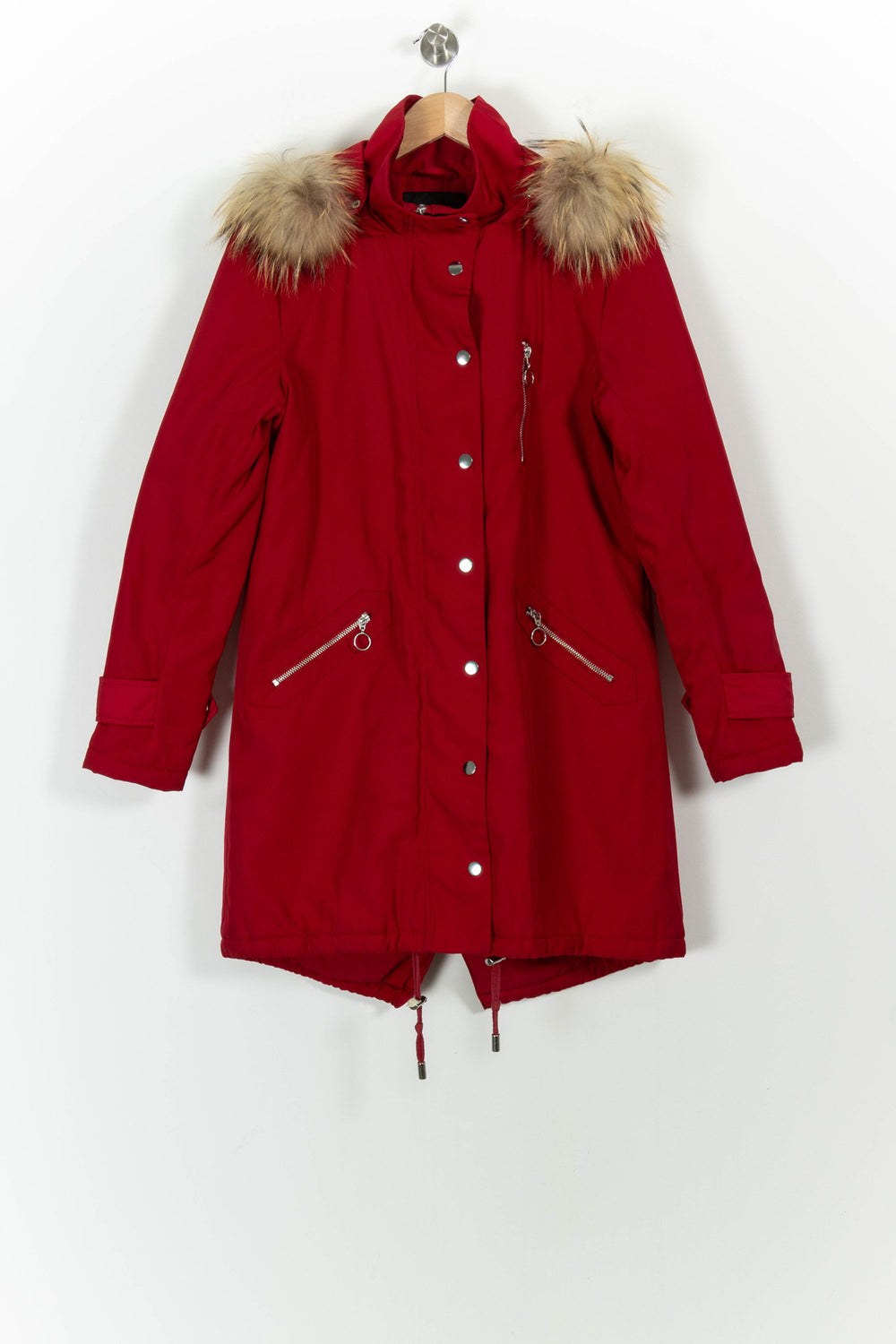 Parka Rouge - Taille S/36 de la marque Maje | PARAD85642 - Vendu par Paradigme - Image 2