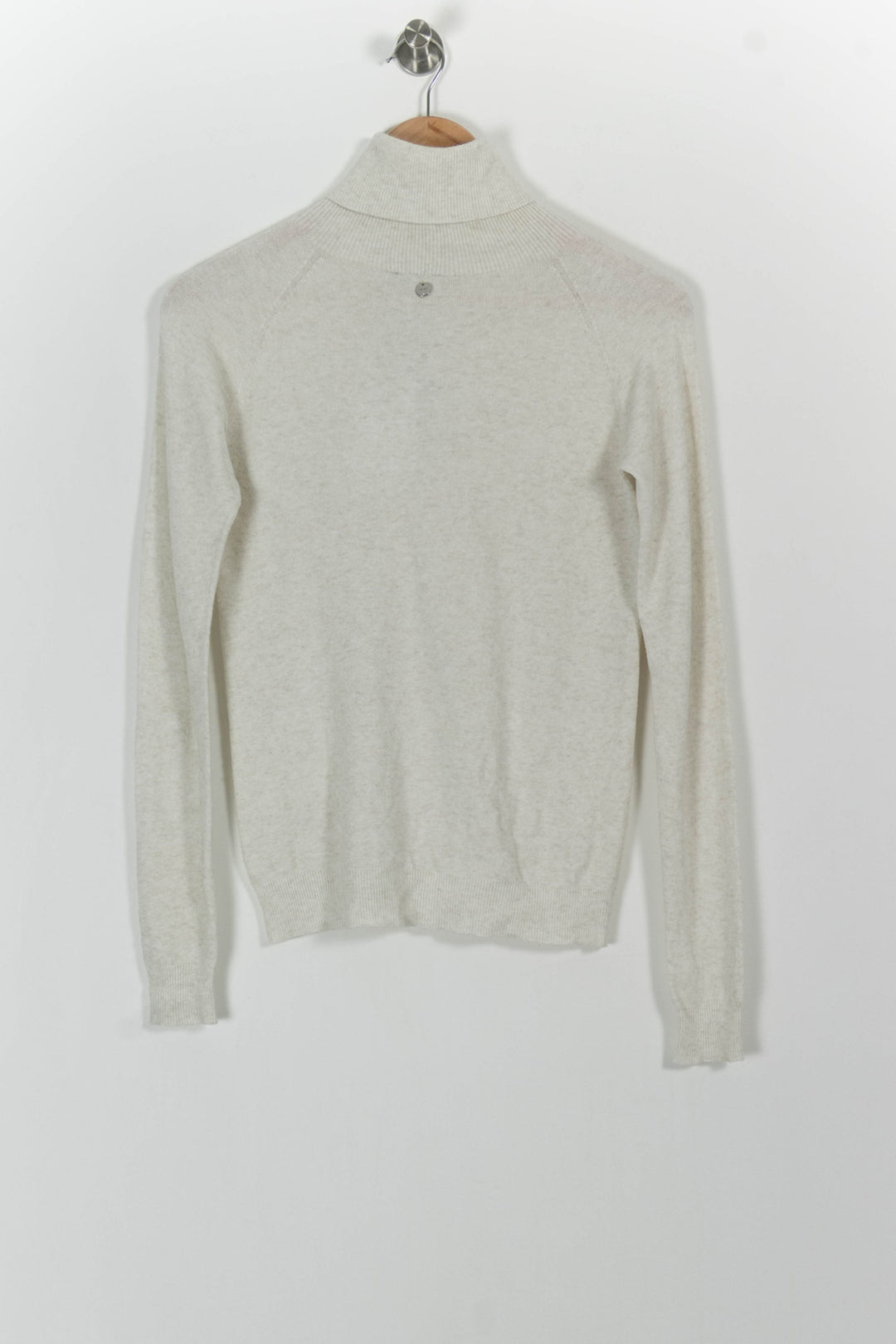 Pull Col Roulé Blanc - Taille XS/34 de la marque Liu Jo | PARAD85644 - Vendu par Paradigme - Image 4