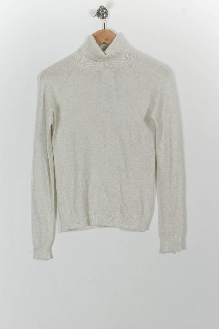 Pull Col Roulé Blanc - Taille XS/34 de la marque Liu Jo | PARAD85644 - Vendu par Paradigme - Image 2