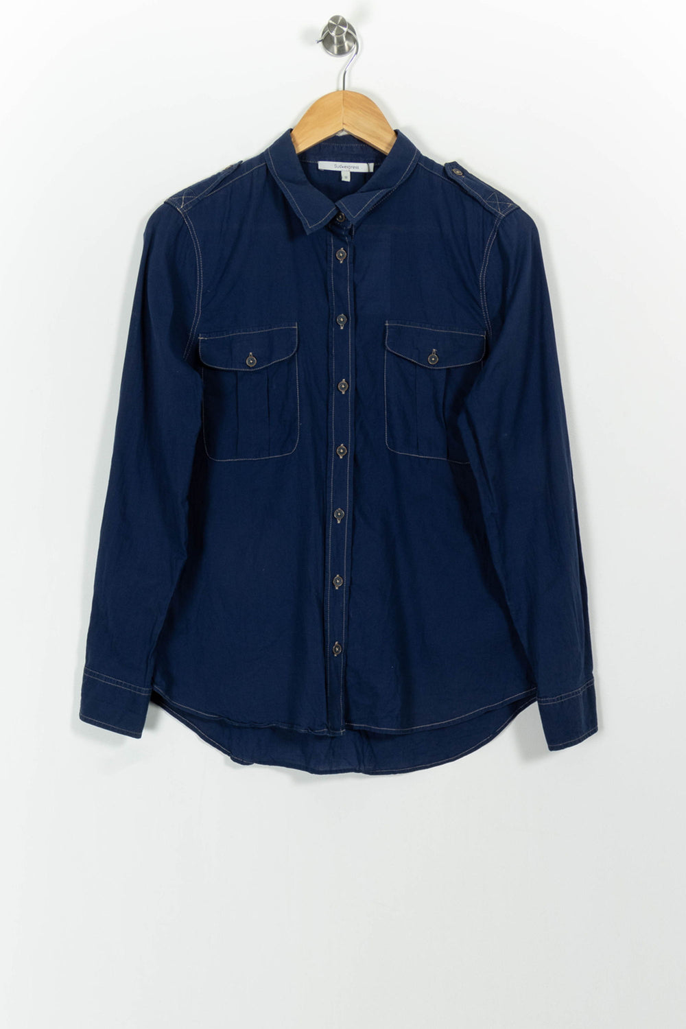Chemise Bleue - Taille M/38 de la marque Sud express | PARAD85666 - Vendu par Paradigme - Image 2