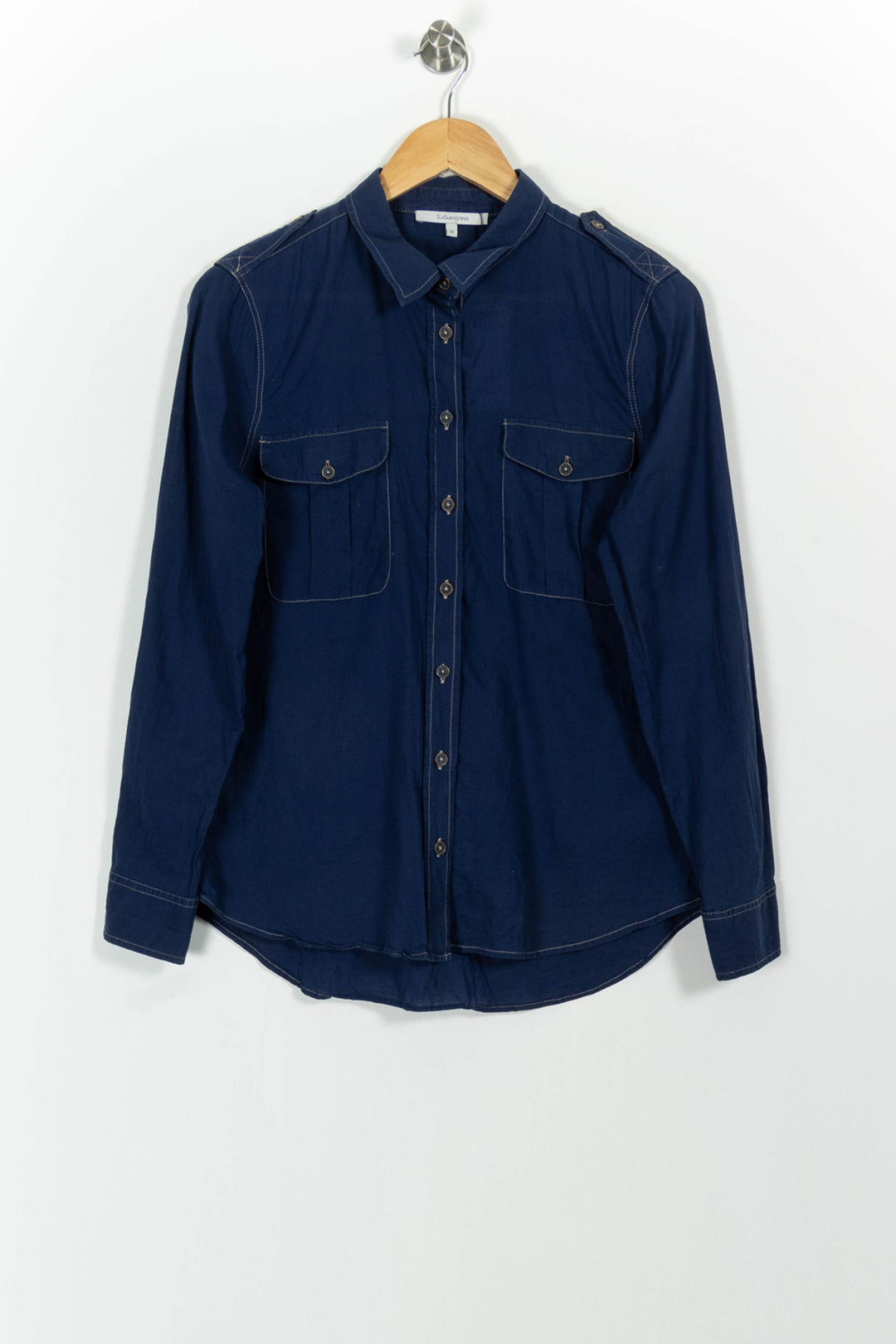 Chemise Bleue - Taille M/38 de la marque Sud express | PARAD85666 - Vendu par Paradigme - Image 2