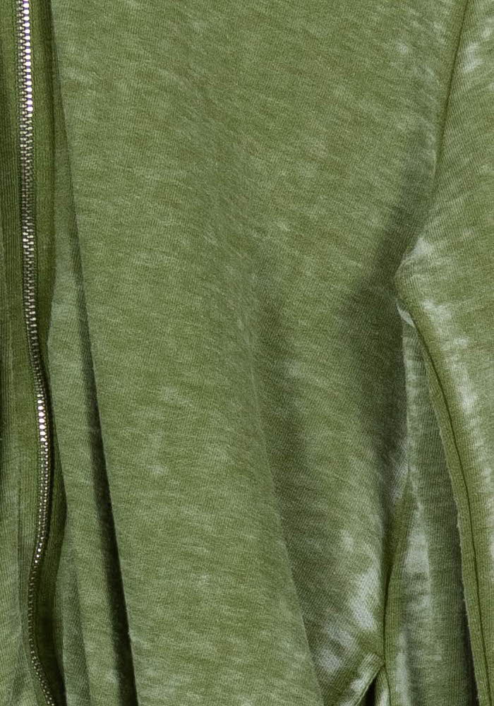 Sweat À Capuche Vert - Taille L/40 de la marque American Vintage | PARAD85669 - Vendu par Paradigme - Image 3
