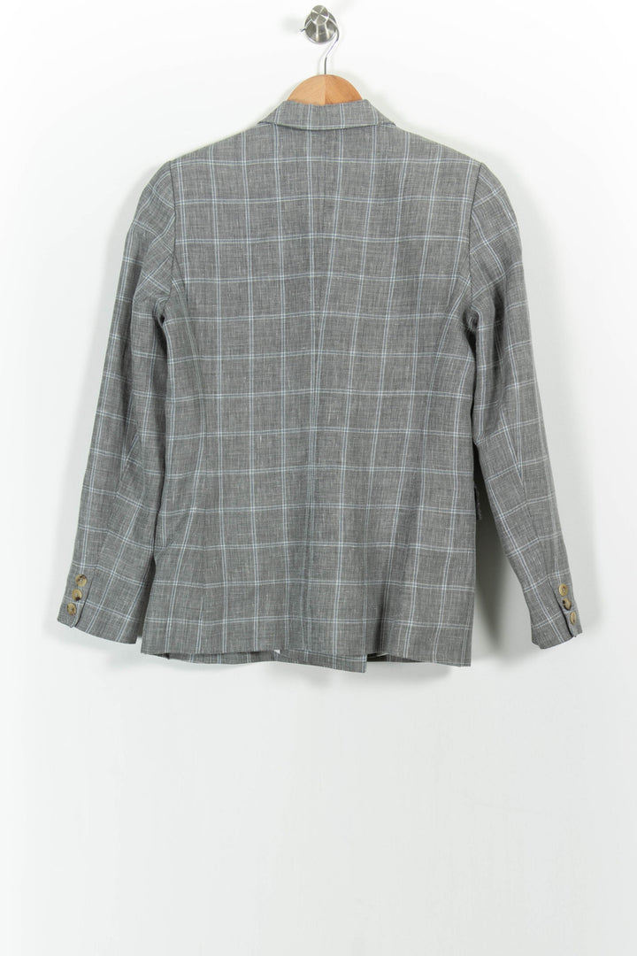 Blazer Gris - Taille M/38 de la marque Sandro | PARAD85671 - Vendu par Paradigme - Image 4