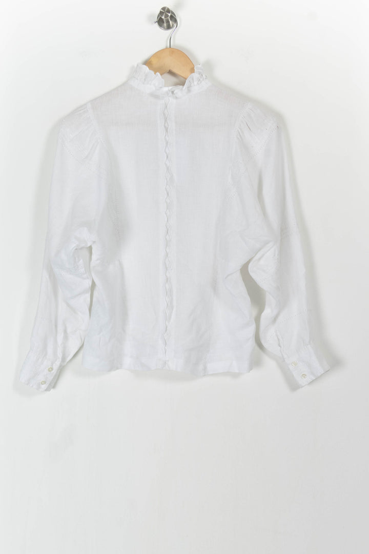 Blouse Blanche - Taille S/36 de la marque Isabel Marant étoile | PARAD85676 - Vendu par Paradigme - Image 4