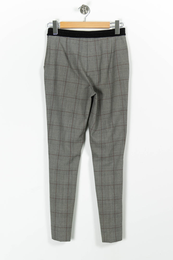 Pantalon Carreaux Gris et Noir - Taille S/36 de la marque IKKS | PARAD85681 - Vendu par Paradigme - Image 4